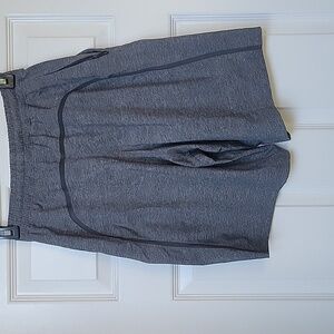 Lululemon Pace Breaker Linerless Short 9" Gray Mens Size Small